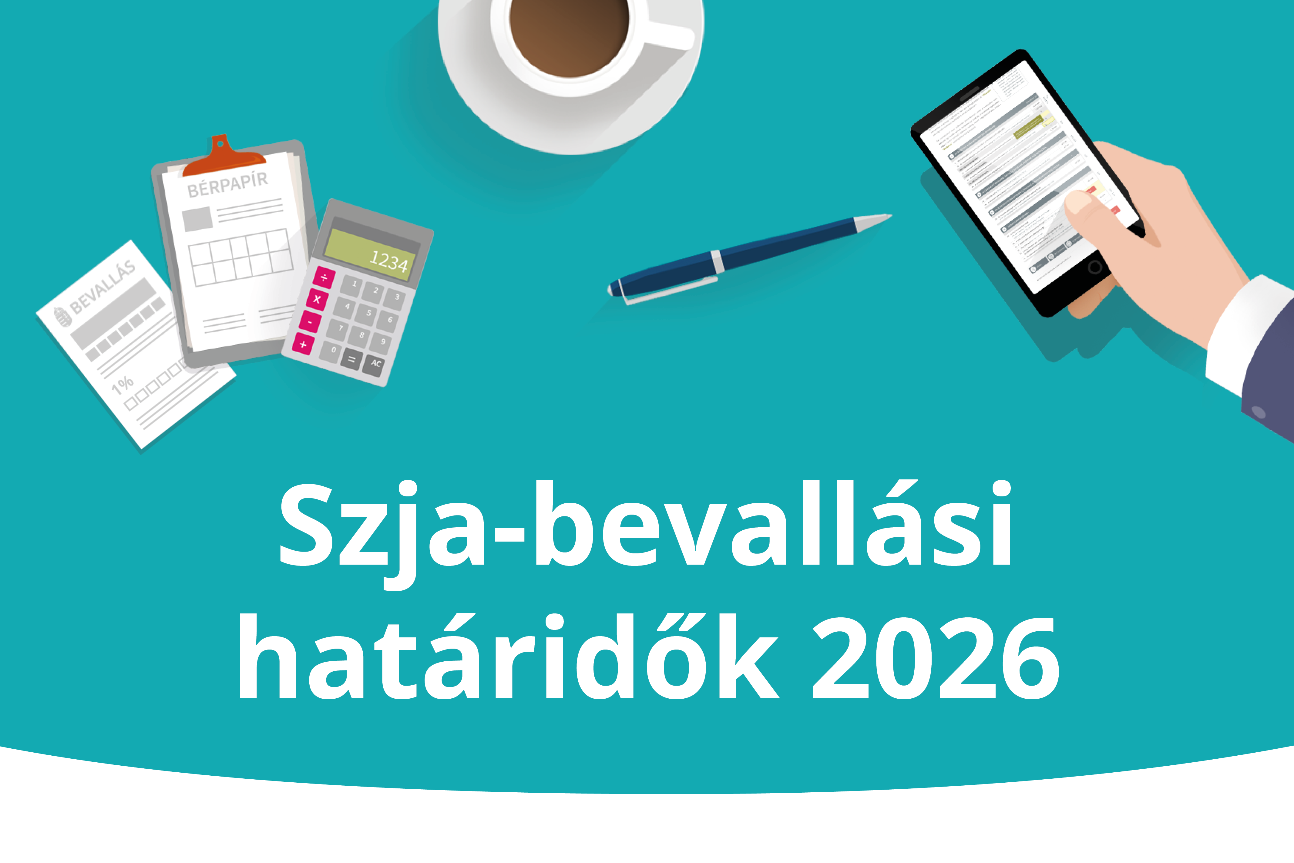 SZJA határidők 2026